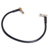 Picture of XLCS Designs 12G Micro SDI | 75 ohms | 90 Degree HDBNC Male to Right Angle HDBNC Male Cable | for Blackmagic Micro Studio Camera 4K G2 | for Blackmagic Video Assist 12g 5" | 12 inch | 30 cm Long