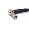 Picture of XLCS Designs 12G Micro SDI | 75 ohms | 90 Degree HDBNC Male to Right Angle HDBNC Male Cable | for Blackmagic Micro Studio Camera 4K G2 | for Blackmagic Video Assist 12g 5" | 12 inch | 30 cm Long