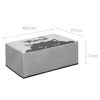 Picture of kwmobile Dust Cover Compatible with HP DeskJet 2755e / DeskJet 2720e / DeskJet 2710e / DeskJet 2820e - Printer Case - Grey / Black - Meow Cat