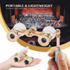 Picture of Aomekie Opera Glasses Binoculars 3X25 Theater Glasses Lorgnette Mini Binocular Compact with Handle for Adults Kids Women in Musical Concert（White）