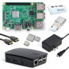 Picture of Raspberry Pi 3 B Starter Kit | Power Supply | Case | 64GB SD Card | HDMI Cable 1m | USB Card Reader | Heat Sink | Raspberry Pi 3 B 1GB RAM