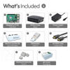 Picture of Raspberry Pi 3 B Starter Kit | Power Supply | Case | 64GB SD Card | HDMI Cable 1m | USB Card Reader | Heat Sink | Raspberry Pi 3 B 1GB RAM
