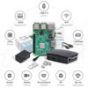 Picture of Raspberry Pi 3 B Starter Kit | Power Supply | Case | 64GB SD Card | HDMI Cable 1m | USB Card Reader | Heat Sink | Raspberry Pi 3 B 1GB RAM