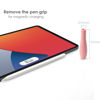 Picture of ProElife Ergonomics Grip Holder Silicone Protective Sleeve Cover for Apple Pencil 1st 2nd Generation iPad Pro 11'' 12.9'' 2021/2020/2018 Stylus Accessories Kits (Pink)
