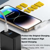 Picture of AreMe 2 Pack USB C Male to Female Adapter, 90 Degree Right Angle Type C Extender Support 140W, 40Gbps, 8K@60Hz for Thunderbolt 4/3, MacBook Pro/Air, Laptop, Phones and More Type C Devices (White)