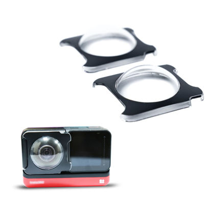 Picture of Sticky Dual Lens Guards for Insta360 One RS/ONE R Panoramic Lens Accessories, with Silicone Lens Cover