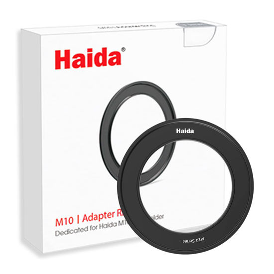 Picture of Haida Filter Adapter Ring Aluminum Alloy Material Camera Lens and Filter Holder Connector 37mm to 95mm for M10, M10-II Filter Holder(55mm)