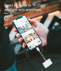 Picture of Camera Micro SD TF Memory Card Reader Lightning Male to USB3.0 Female Adapter OTG Cable for Apple iPhone 11 12 Mini max pro xs xr x se2 7 8plus Ipad air A Connector Flash Stick Drive Splitter