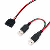 Picture of SUPERPLUS USB to SATA Power Cable for 2.5 SATA HDD SATA to USB Sata Cable