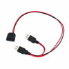 Picture of SUPERPLUS USB to SATA Power Cable for 2.5 SATA HDD SATA to USB Sata Cable