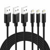 Picture of Lightning Cable Certified - Nikolable iPhone Charger 3Pack 6ft Lighting to USB A Charging Cord Compatible with iPhone 14 13 12 11 Pro Max XS XR 8 Plus 7 Plus 6s Plus 5S iPad Pro and More, Black
