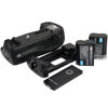 Picture of DSTE Replacement for Pro IR Remote Control MB-D18 Vertical Battery Grip + 2PCS EN-EL15 Battery Compatible with Nikon D850 Digital Camera