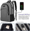 Picture of MATEIN Extra Large 18.4 Inch Laptop Backpack, Travel Computer Backpack with USB Charging Port TSA Friendly, Anti Theft College Backpack Flight Approved Business Work Big Bag for Women Men, Grey
