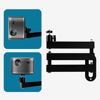Picture of NVRTTRR Foldable Projector Wall Mount Universal Ceiling Wall Projector Mount Stand Projectors Bracket,1/4" Screw Size (Wall Mount) (8.46 * 8 * 8in)