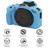 Picture of Case for Canon EOS R50, EOS R50 Camera Silicone Protective Case, Lightweight, Anti-Scratch Slim Fit Soft Skin, EOS R50 Accessories, AEXUTDA Bag for EOS R50 Mirrorless Vlogging Camera - Light Blue