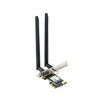 Picture of PCIe WiFi Card, WiFi 6E Card M.2 NGFF Mini Desktop kit Adapter Newest 6GHz BT5.2 Wireless 802.11ax 5400Mbps 2.4Ghz 5Ghz Support OFDMA MU-MIMO AX210NGW Gigabit Network Card