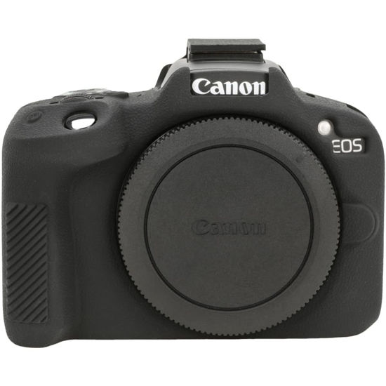 Picture of Case for Canon EOS R50, EOS R50 Camera Silicone Protective Case, Lightweight, Anti-Scratch Slim Fit Soft Skin, EOS R50 Accessories, AEXUTDA Bag for EOS R50 Mirrorless Vlogging Camera - Black