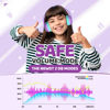 Picture of JoySpark Kids Bluetooth Headphones, Lightweight Wireless Headphones for Kids, 85/94dB Volume Limited, 60 Hours Playtime, Bluetooth 5.3, Over-Ear Toddler Headphones with Built-in Mic (Purple)