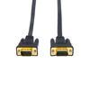 Picture of DTech Flat Thin Extra Long VGA Cable 100 ft 15 Pin Male to Male Computer Monitor Cord HD15 Connector 1080p High Resolution (31 Meter, Black)