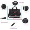 Picture of Premium Black,17.3-18.4 Inch Laptop Briefcase with Cross-Body Shoulder, DVD Player bag,Painting board bag，Laptop case Fits Dell, HP, ASUS,MacBook Pro, 2-layer Design,Durable,LIGHTWEIGHT