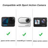 Picture of XANAD Hard Case for GoPro Hero 12/11/10/9 / 8/7 / 6/5 / MAX or Insta360 GO 3 Waterproof Digital Action Camera,Fit 9.3'' X 6.5'' X 3.3'' Camera,with 4 Moveable Dividers