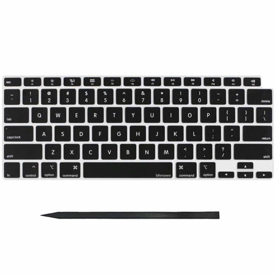 Picture of Bfenown Replacement US Keyboard key cap Keycaps Keys for Macbook Air Retina 13" A2179 MWTJ2LL/A MVH22LL/A MWTL2LL/A 2019 2020 Years MC 3302