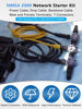 Picture of Replacment for 010-11442-00 NMEA 2000 Starter Kit, Power Drop Backbone Cable, Male and Female Terminator, T-Connectors Compatible with Garmin Devices