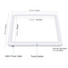 Picture of PULUZ 29cm Photography Shadowless Light Panel Ultra Bright LED Fill Light Background Panel Touch Bottom Light Photo Box Light with USB-C Power Suitable for Jewelry Cosmetic Handicraft Shooting