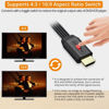 Picture of Neoteck RCA to HDMI Converter 150cm/5ft RCA to HDMI Cable Supports 16:9/4:3 Conversion Built-in RCA Cable for Vintage Movies or Life Videos Plug and Play Widely Used in DVD VCR Player-Male RCA Input