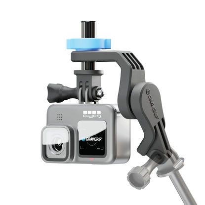 Picture of GRAVGRIP V2 Hydraulic Leveling Mount for Action Camera, GoPro, DJI, Insta360 - Pocket-Sized Leveler, Gimbal, JIB - No Batteries, No Charging, Waterproof