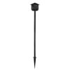 Picture of TIUIHU Security Camera Ground Stake + Silicone Cover Case Skin for All-New Blink Outdoor 4 (4th Gen), Heavy Duty Stand Mount with Adjustable Angle and Height (1Pack Black)