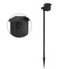 Picture of TIUIHU Security Camera Ground Stake + Silicone Cover Case Skin for All-New Blink Outdoor 4 (4th Gen), Heavy Duty Stand Mount with Adjustable Angle and Height (1Pack Black)
