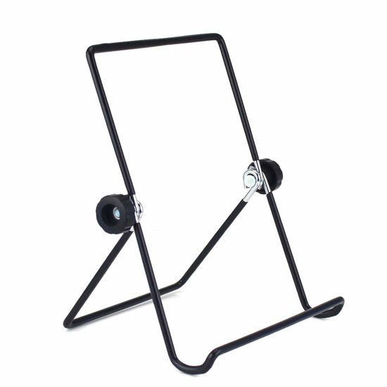 Picture of MOACC Tablet Holder Stand, Universal Multi-Angle Non-Slip Adjustable Holder Cradle for 9-12.9 inch Tablet PC, Pad (Black)