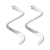 Picture of Holicfun Flexible Twist Mount for Indoor and Outdoor Security Cameras, Unversally Compatible with Ring, Blink, Eufy, Google Nest, Wyze, Arlo, Simplisafe and Other Cameras - White, 2 Pack