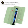 Picture of Divufus Case for iPad Pro 11 inch 4th/3rd/2nd Generation, Lightweight Slim Auto Sleep/Wake Smart Cover Soft TPU Back Case with Pencil Holder for iPad Pro 11" 2022/2021/2020, Matcha Green