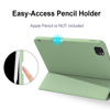 Picture of Divufus Case for iPad Pro 11 inch 4th/3rd/2nd Generation, Lightweight Slim Auto Sleep/Wake Smart Cover Soft TPU Back Case with Pencil Holder for iPad Pro 11" 2022/2021/2020, Matcha Green