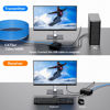 Picture of PVBCTCSID 394ft/120M HDMI KVM USB Extender Over Ethernet 1080P HDMI and USB Extender for Remote Control of Monitor and Keyboard Mouse with Loop Out Function