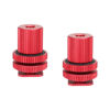 Picture of CAMVATE Camera Hot Shoe Mount to 1/4"-20 Female Thread Screw Adapter for DSLR Camera Rig (Red,2 Pieses)-3064