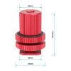 Picture of CAMVATE Camera Hot Shoe Mount to 1/4"-20 Female Thread Screw Adapter for DSLR Camera Rig (Red,2 Pieses)-3064