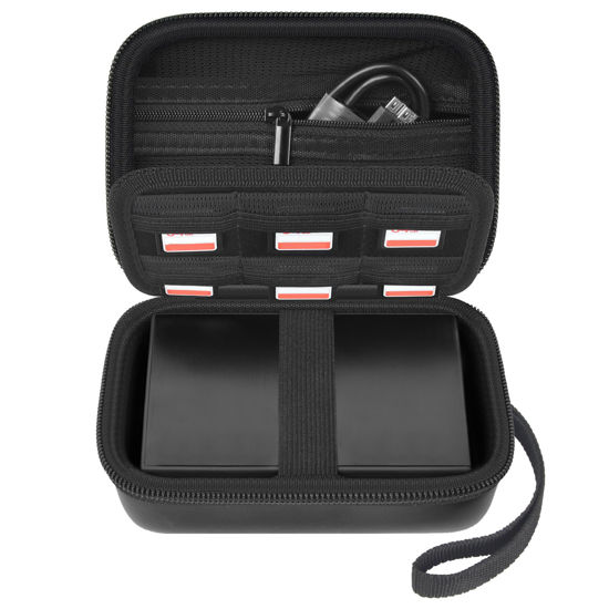 Picture of External Hard Drive Case Compatible with Seagate 1TB 2TB 4TB /for UnionSine/for Toshiba/for WD Elements Portable HDD SSD Solid State Hard Drive, SD Cards & USB Drives Holder Organizer (Box Only)