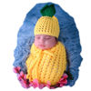 Picture of Zeroest Baby Photography Props Pineapple Hat Newborn Boy Girl Photo Shoot Outfits Infant Crochet Unisex Set