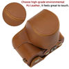 Picture of Hargedis XEVN for Sony ZV-E10 case,for Sony ZV-E10 case,Premium PU Full Body Leather Camera Case Bag for Sony Alpha ZV-E10 Fit 16-50mm Lens with Camera Shoulder Strap