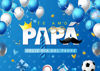 Picture of LTLYH 7x5ft Father's Day Photography Backdrop Spanish El Mejor Papá Del Mundo Backdrop I Love Dad Decoration Feliz Día Del Padre Party Decor Father's Day Banner Backdrops for Photography 266