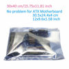 Picture of Open Top Antistatic Bag for ATX Motherboard Graphics Card GPU Electronics Anti Static Ziplock ESD Shielding Bags, 50 Pcs 12x16inch with Anti-Static Label