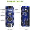 Picture of YELUFT 3pcs Nano V3.0 Board with Cable ATMEGA328P MCU CH340G Chip Microcontroller Compatible with Arduino Nano (Soldered, Type-C Port)