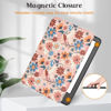 Picture of MonsDirect Compatible with Kindle Paperwhite 5th/6th/7th Generation Case 6" (Fits All 2012, 2013,2015,2016 Versions), Hand Strap Auto Sleep/Wake&Magnetic Closure for Kindle Paperwhite, Matisse Daisy