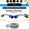 Picture of EAGLEWATCH 8 Pair Video Balun with Power Supply, BNC to Cat5 Adapter, BNC to RJ45 Converter, 1080P-8MP Analog Camera Ethernet Transceiver - Compact (Blue)