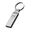 Picture of MOSDART 16GB FAT32 USB 2.0 Flash Drive Metal Thumb Drive with Keychain 16 GB Waterproof Jump Drive 16G Memory Stick for Storage and Backup,Silver