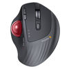 Picture of ProtoArc Wireless Trackball Mouse, EM01 NL Ergonomic Bluetooth Rollerball Thumb Mouse Rechargeable Computer Laptop Mouse, Adjustable Angle & 3 Device Connection for PC, Mac, Windows-Red Ball
