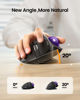 Picture of ProtoArc Wireless Trackball Mouse, EM01 NL Ergonomic Bluetooth Rollerball Thumb Mouse Rechargeable Computer Laptop Mouse, Adjustable Angle & 3 Device Connection for PC, Mac, Windows-Purple Ball